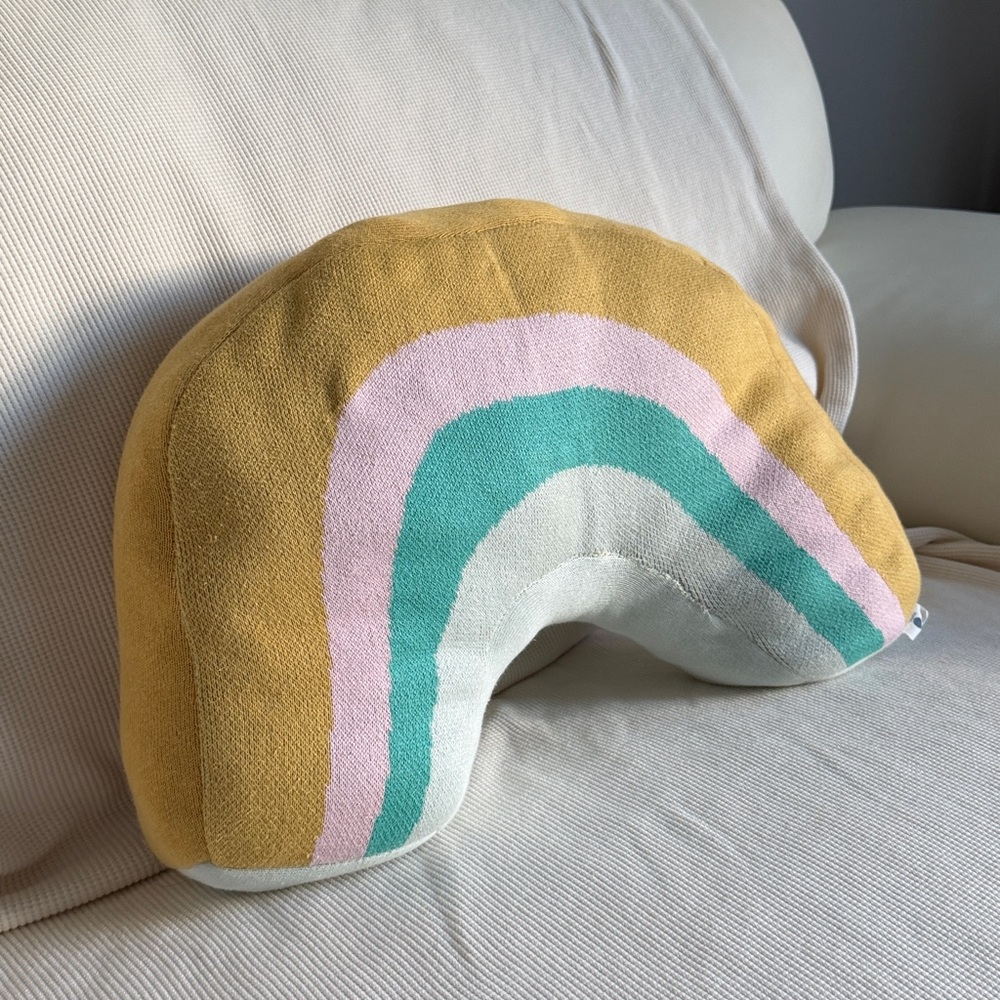 🦋 RARE 🦋 The Blueberry Hill Rainbow Pillow